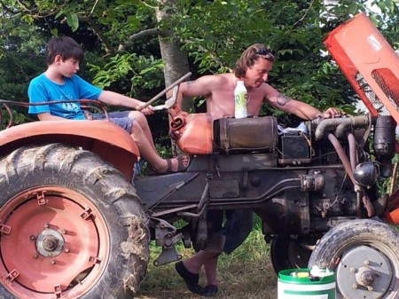 Réparation Tracteur Bautz 1964