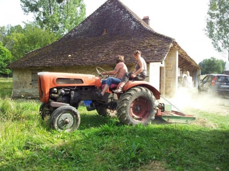 Tracteur Bautz 1964 et Gyro-broyeur