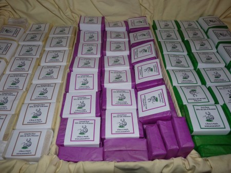 Les savons de l'âne à Nath