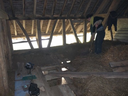 Le plancher est en mode "gruyère"