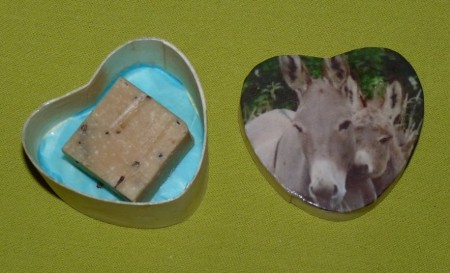 Un mini cœur, un mini savon, un mini prix, un maximum d'amour