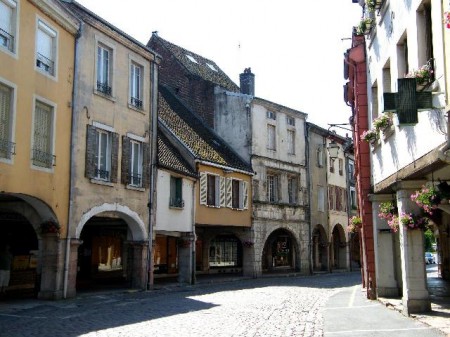 Les arcades de Louhans