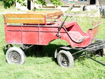Mon nouveau moyen de transport.